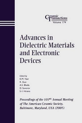 Advances in Dielectric Materials and Electronic Devices book