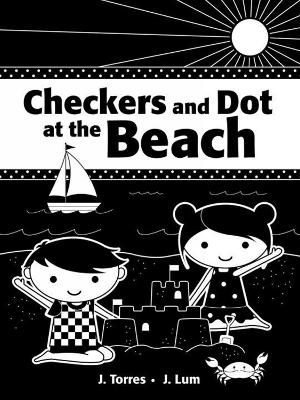 Checkers And Dot At The Beach by J. Torres
