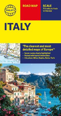 Philip's Italy Road Map by Philip's Maps