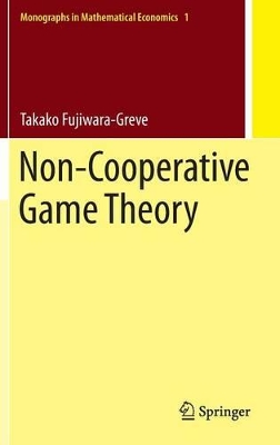 Non-Cooperative Game Theory book