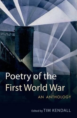 Poetry of the First World War book