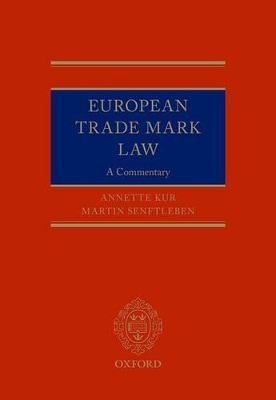 European Trade Mark Law book