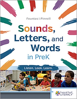 Fountas & Pinnell Sounds, Letters, and Words in PreK book