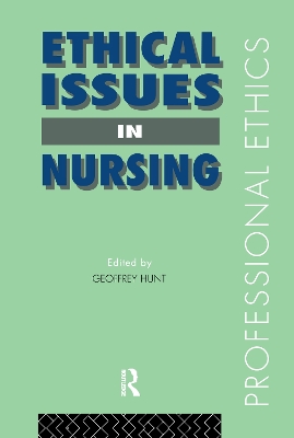 Ethical Issues in Nursing book