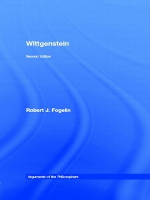 Wittgenstein by Robert J. Fogelin