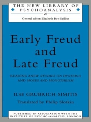 Early Freud and Late Freud book