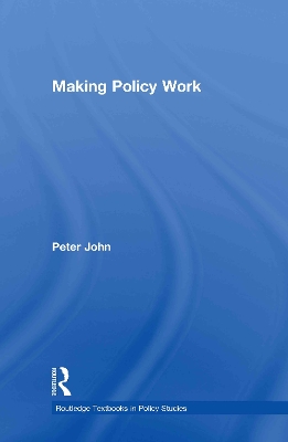 Making Policy Work book