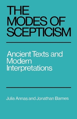 Modes of Scepticism book