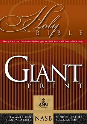 Giant Print Handy-Size Bible-NASB book