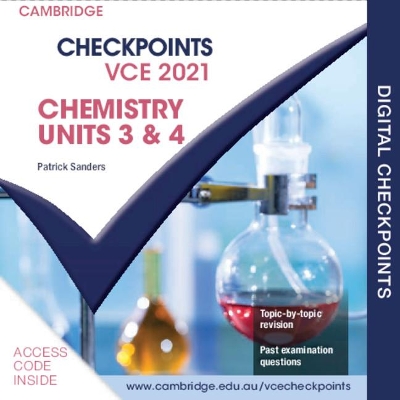 Cambridge Checkpoints VCE Chemistry Units 3&4 2021 Digital Card by Patrick Sanders