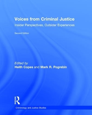 Voices from Criminal Justice book