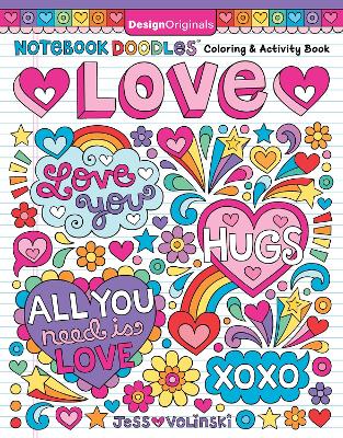 Notebook Doodles Love: Coloring & Activity Book book