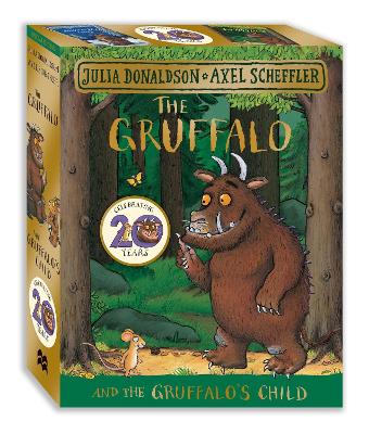The Gruffalo and the Gruffalo's Child Board Book Gift Slipcase book