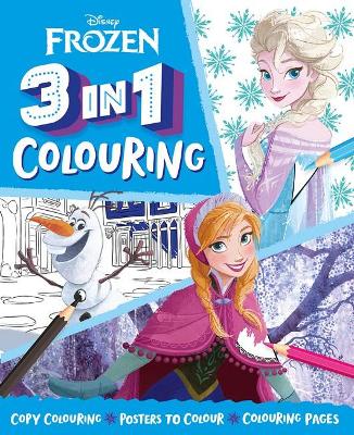 Frozen: 3 In 1 Colouring (Disney) book