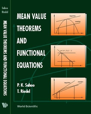 Mean Value Theorems And Functional Equations book