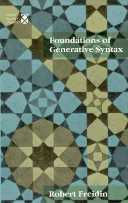 Foundations of Generative Syntax by Robert Freidin