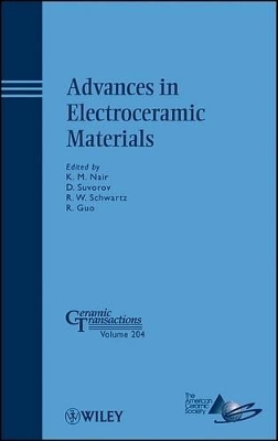 Advances in Electroceramic Materials book