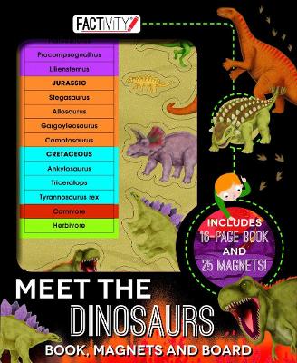 Magnetic Folder - Meet the Dinosaurs Factivity book
