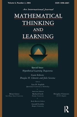 Hypothetical Learning Trajectories by Douglas H Clements