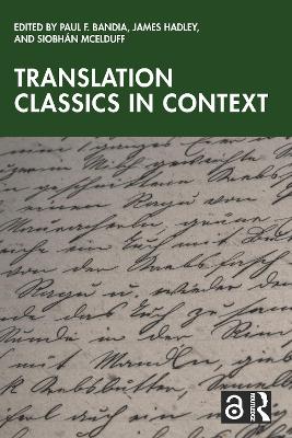 Translation Classics in Context book