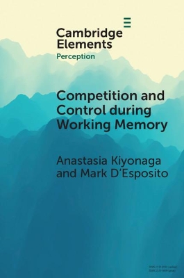 Competition and Control during Working Memory book