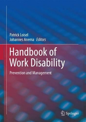 Handbook of Work Disability book