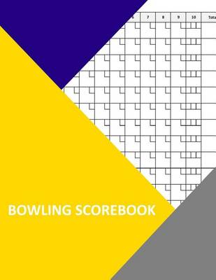 Bowling Scorebook book