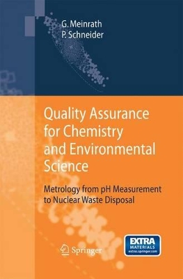 Quality Assurance for Chemistry and Environmental Science book