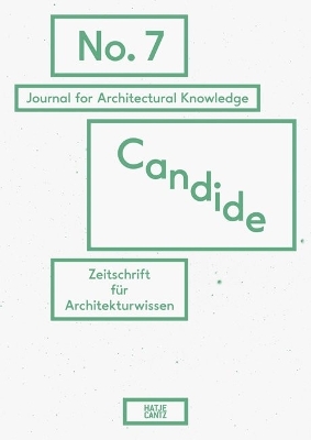 Candide. Journal for Architectural Knowledge by Axel Sowa