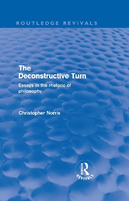 Deconstructive Turn book