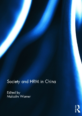 Society and HRM in China book