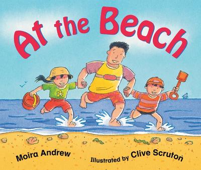 Rigby Literacy Emergent Level 2: At the Beach (Reading Level 2/F&P Level B) book