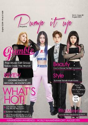 Pump it up Magazine - K-Pop Sensation RUMBLE G - August 2021 book