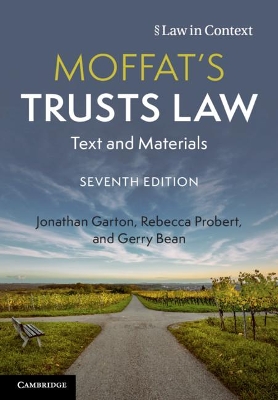 Moffat's Trusts Law: Text and Materials book