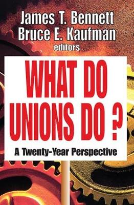 What Do Unions Do? book