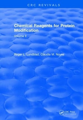 Chemical Reagents for Protein Modification book