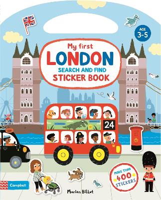 My First Search and Find London Sticker Book book