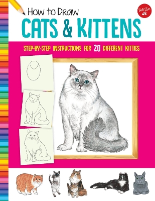 How to Draw Cats & Kittens: Step-by-step instructions for 20 different kitties book