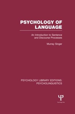 Psychology of Language book