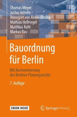Bauordnung für Berlin: Mit Kommentierung des Berliner Planungsrechts book