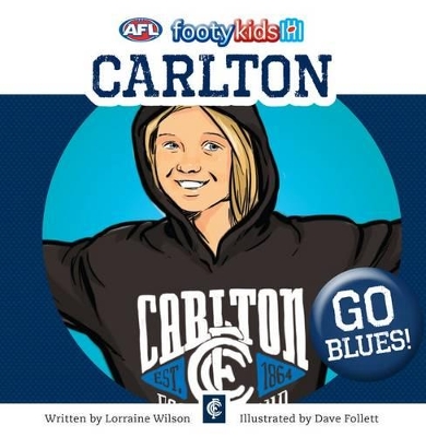 AFL: Footy Kids: Carlton book
