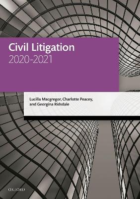 Civil Litigation 2020-2021 book