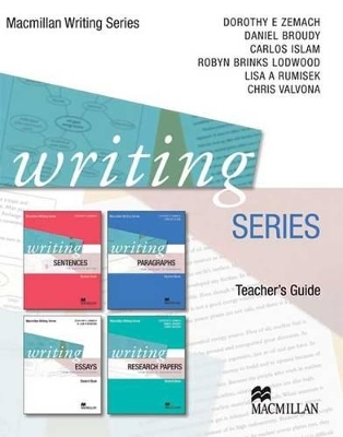 Writing Series Teacher's Guide book