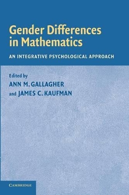 Gender Differences in Mathematics book