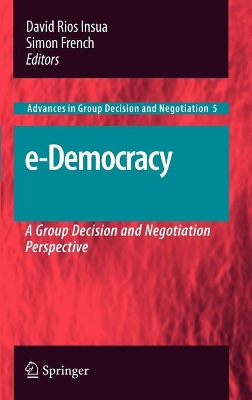 e-Democracy by David Rios Insua
