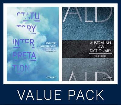 Statutory Interpretation 2nd Edition and Australian Law Dictionary 3rd Edition Value Pack by Michelle Sanson
