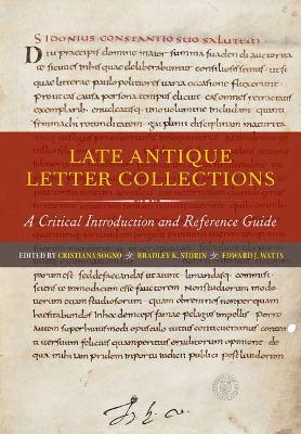 Late Antique Letter Collections book