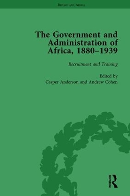 Government and Administration of Africa, 1880-1939 Vol 1 book