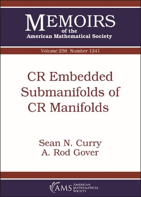 CR Embedded Submanifolds of CR Manifolds book