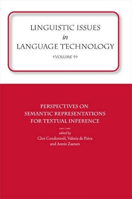 Linguistic Issues in Language Technology book